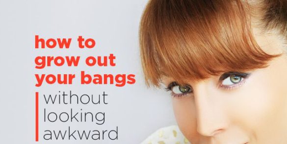 8 Hairstyles to Try When Your Bangs Are Growing