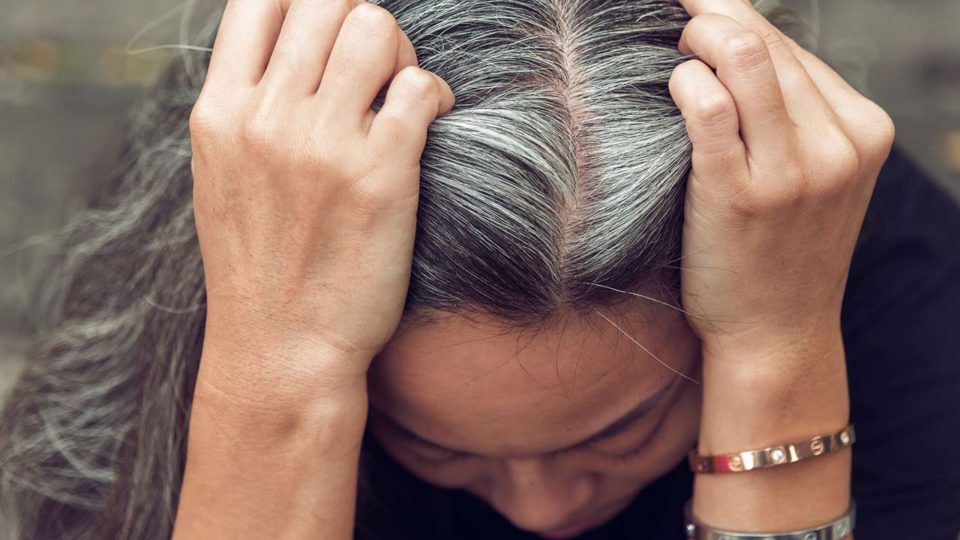 How To Stop Graying Of Hair