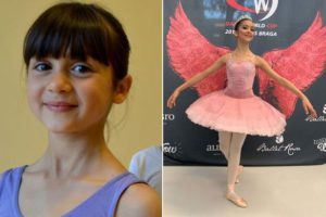 Poignant tributes to ballerina, 14, who saved four lives after tragic