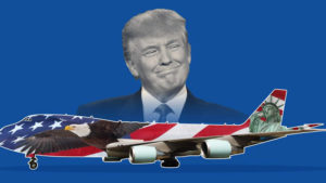 Here's What Reportedly Happened To 'Trump Force One'