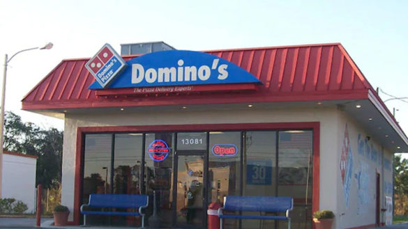 nearest dominos from here