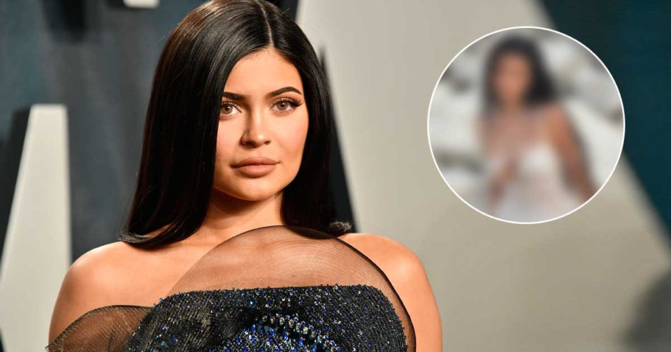 Kylie Jenner Flaunts Her Side Bob In A Nue See Through Dress And Its Oh So Hot 