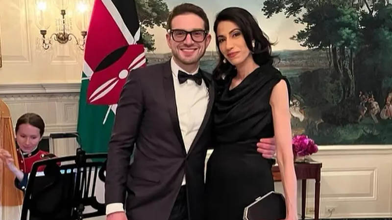 Huma Abedin and Alex Soros