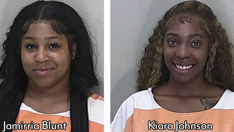 Jamirria Blunt and Kiara Johnson