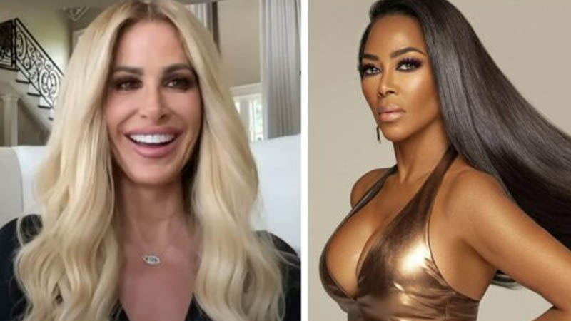 Kim Zolciak and Kenya Moore