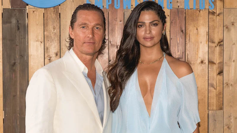 Matthew McConaughey and Camila McConaughey