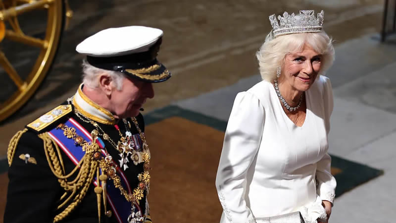 Queen Camilla UK Parliament