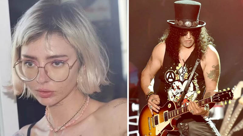 Slash and his Stepdaughter Lucy-Bleu Knight