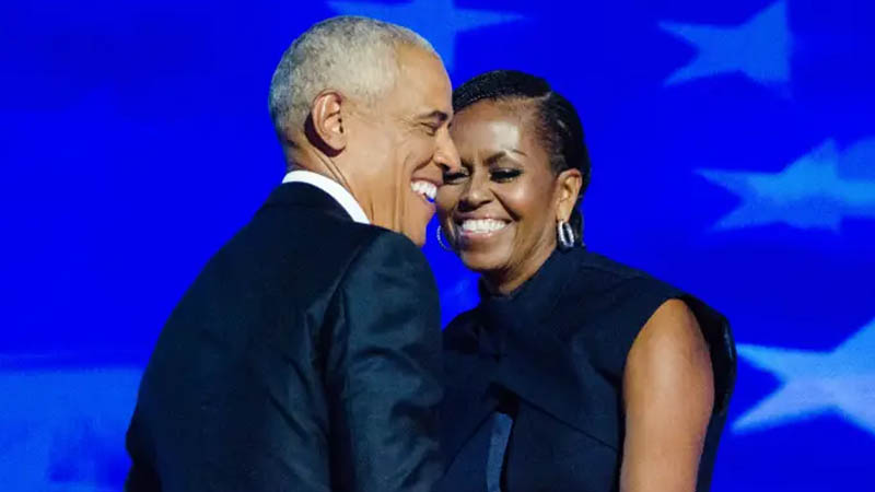 Barack Obama and Michelle Obama