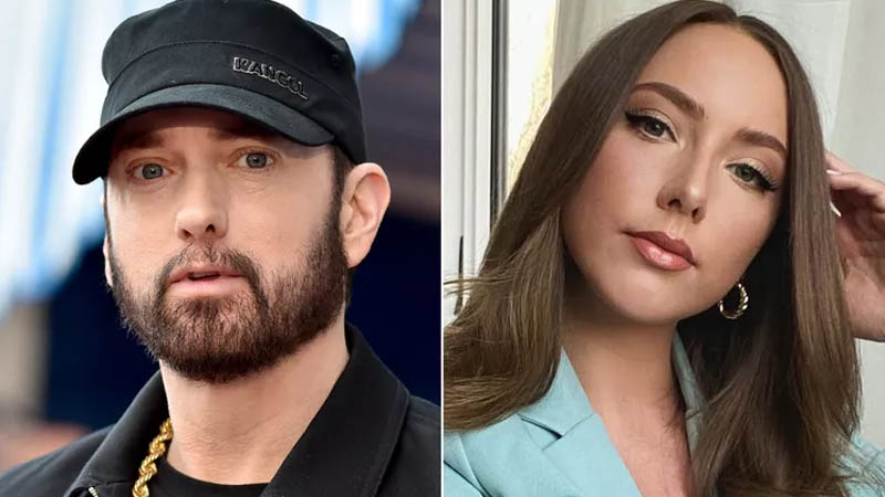 Eminem and Hailie Jade