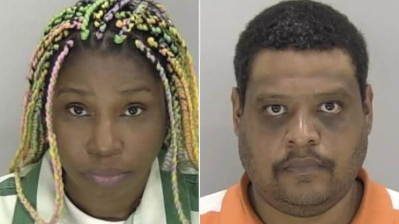 Lamish Diane Seright and Bennie Antonio Nash mugshots