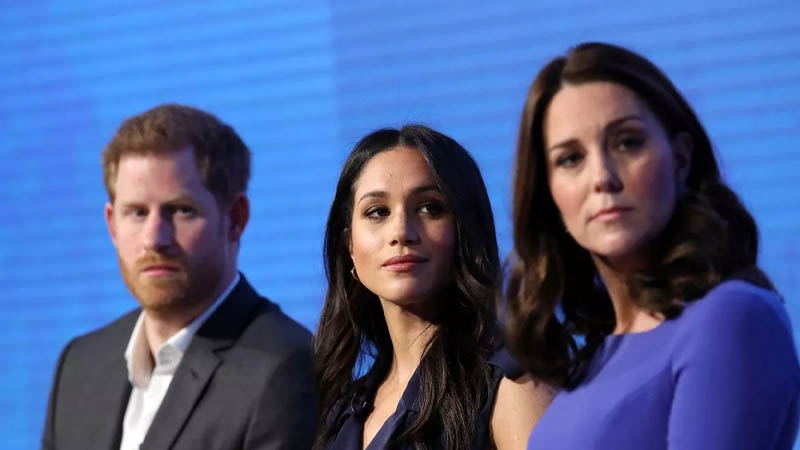 Prince Harry, Meghan Markle and Kate Middleton