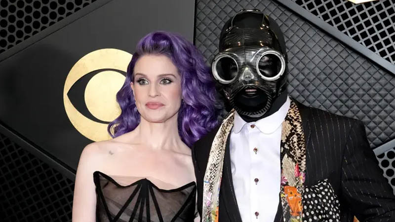 Sid Wilson and Kelly Osbourne