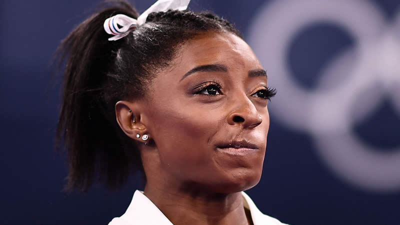 Simone Biles upset