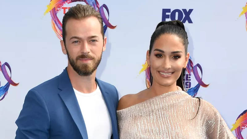 Artem Chigvintsev and Nikki Bella