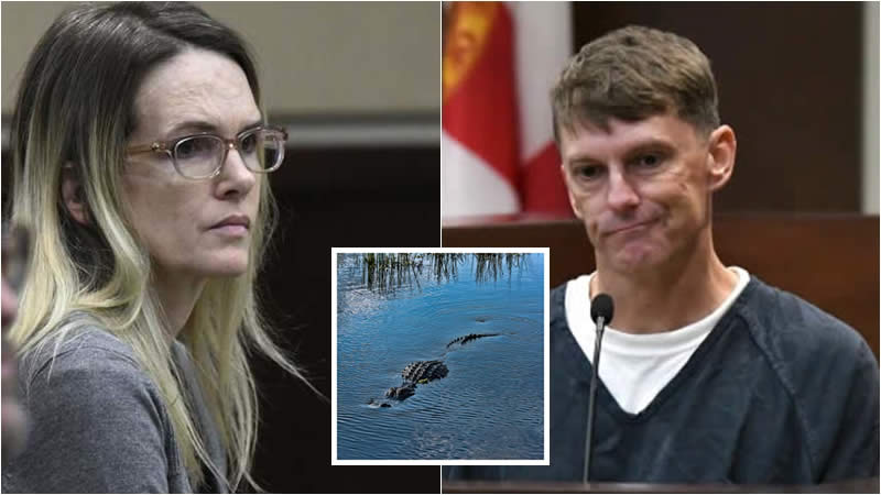 Florida Wife claims Husband eaten Alligator