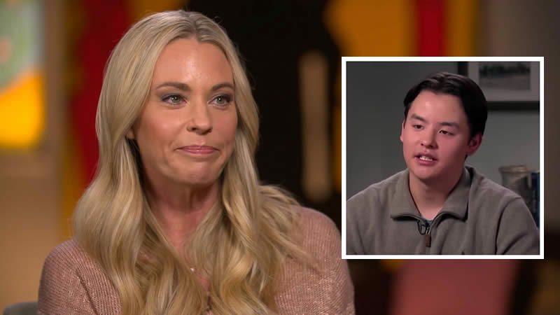 Kate Gosselin and Collin Gosselin