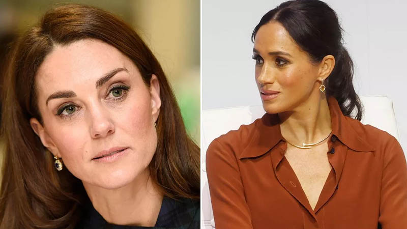 Meghan Markle and Kate Middleton