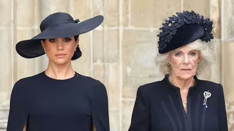 Queen Camilla and Meghan Markle