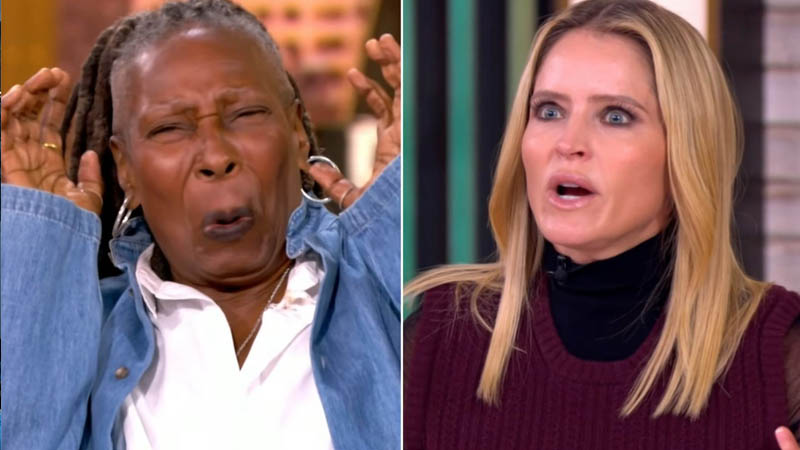 Sara Haines stuns Whoopi Goldberg