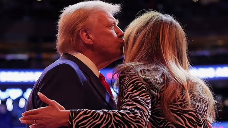 Donald Trump and Melania Trump