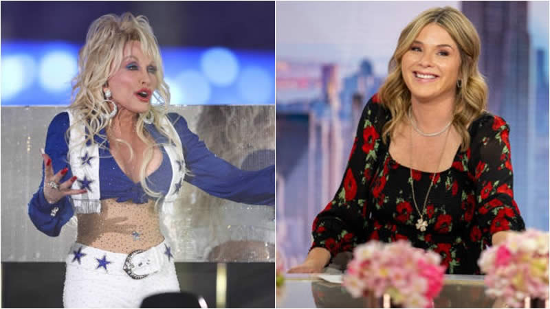 Dolly Parton and Jenna Bush Hager